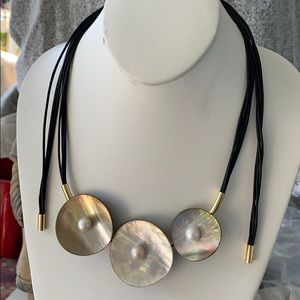 Shell and Pearl Necklace